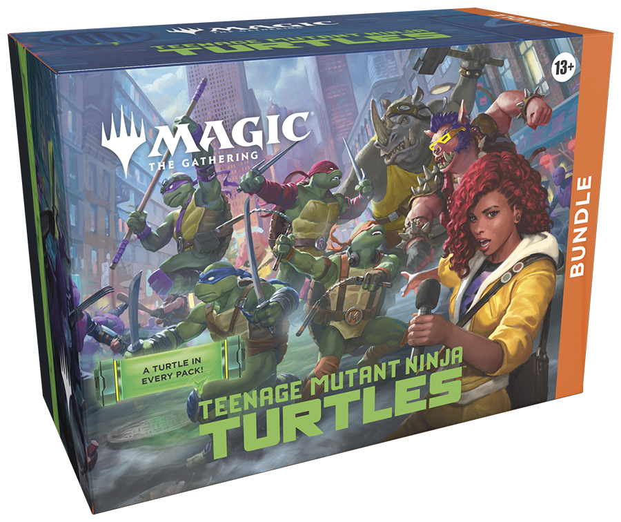 MTG: TMNT Bundle (Fat Pack) – 9 Play Boosters | English | Sealed - Magic Draw