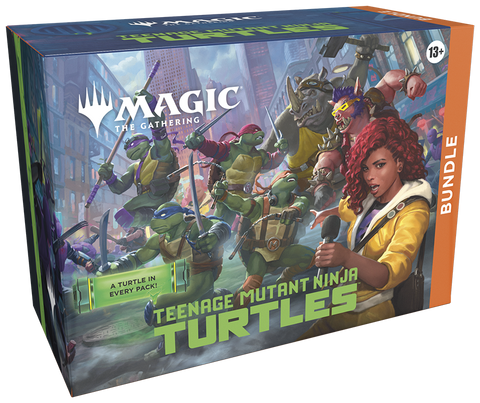 MTG: TMNT Bundle (Fat Pack) – 9 Play Boosters | English | Sealed - Magic Draw