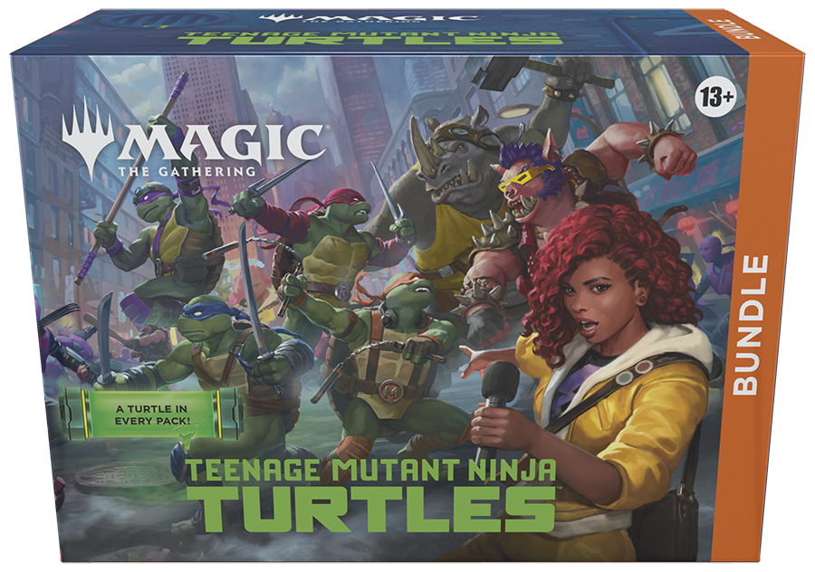 MTG: TMNT Bundle (Fat Pack) – 9 Play Boosters | English | Sealed - Magic Draw