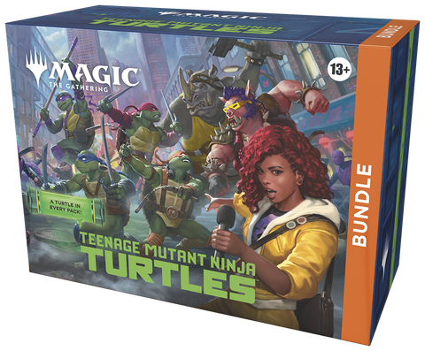 MTG: TMNT Bundle (Fat Pack) – 9 Play Boosters | English | Sealed - Magic Draw