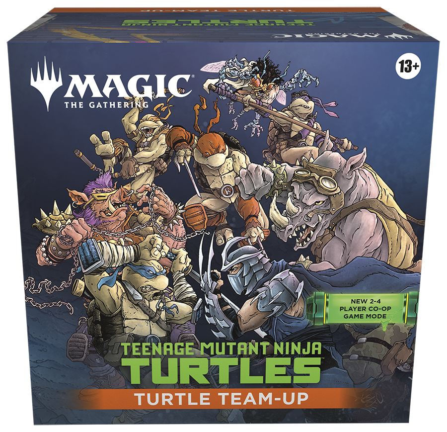 MTG: TMNT Turtle Team-Up Bundle – Exclusive Cards | English | Sealed - Magic Draw