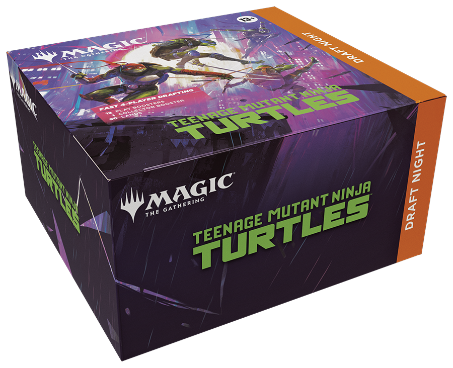 TG: TMNT Draft Night Kit – 4-Player Draft | English | Sealed - Magic Draw