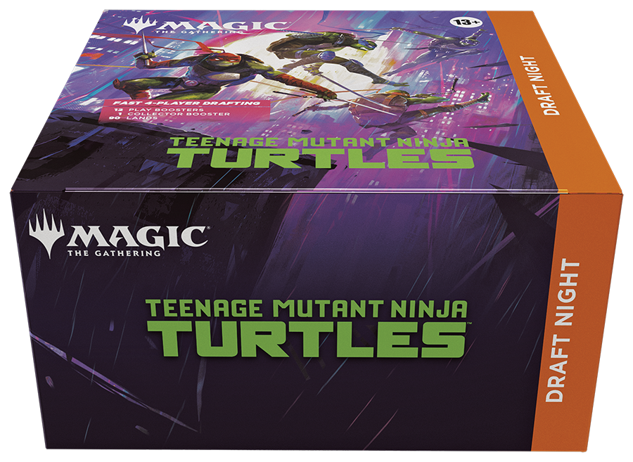 TG: TMNT Draft Night Kit – 4-Player Draft | English | Sealed - Magic Draw