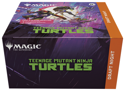 TG: TMNT Draft Night Kit – 4-Player Draft | English | Sealed - Magic Draw