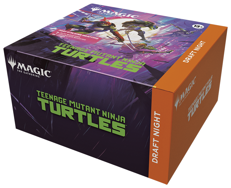 TG: TMNT Draft Night Kit – 4-Player Draft | English | Sealed - Magic Draw