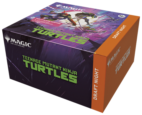 TG: TMNT Draft Night Kit – 4-Player Draft | English | Sealed - Magic Draw