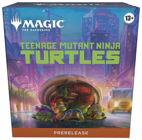 MTG: TMNT Prerelease Pack – 6 Boosters + Foil Promo | English - Magic Draw