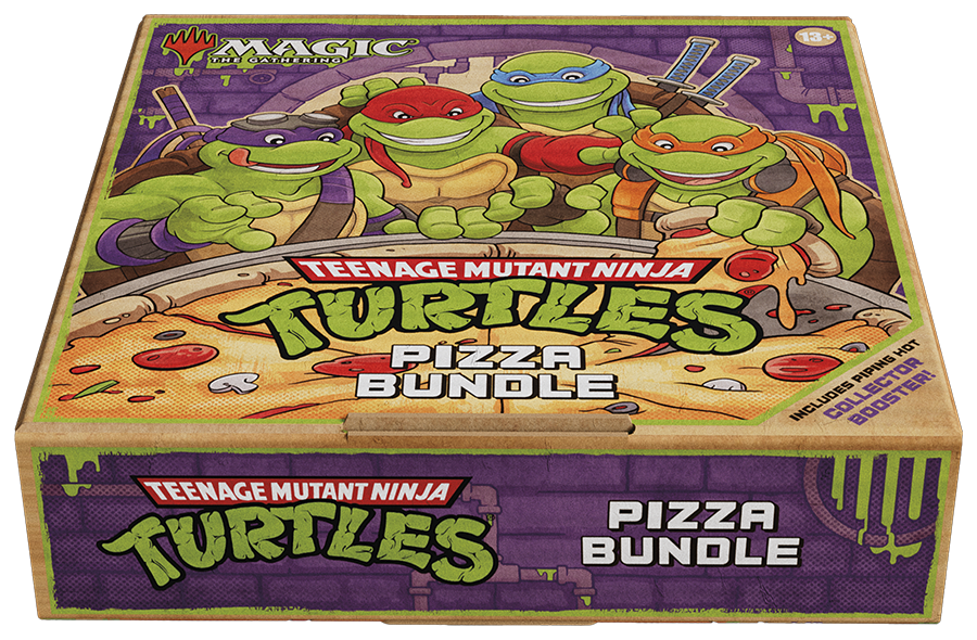 MTG: TMNT Teenage Mutant Ninja Turtles Pizza Bundle | English | Sealed - Magic Draw