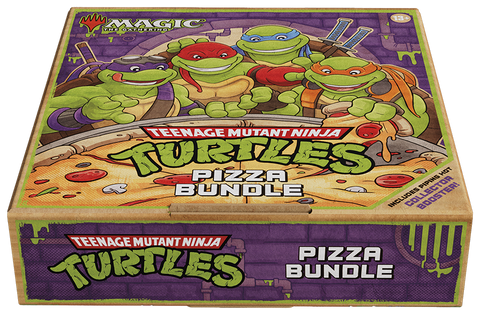 MTG: TMNT Teenage Mutant Ninja Turtles Pizza Bundle | English | Sealed - Magic Draw