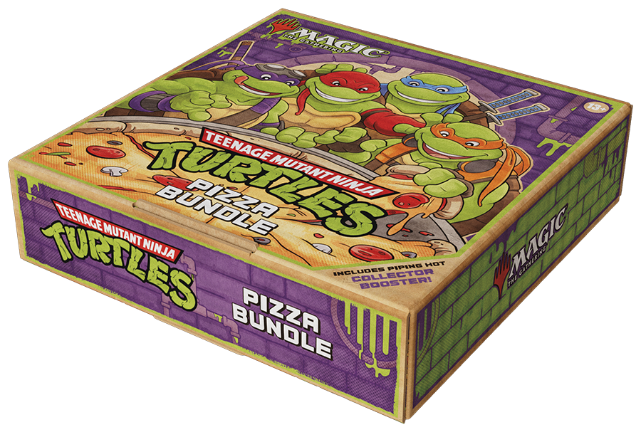 MTG: TMNT Teenage Mutant Ninja Turtles Pizza Bundle | English | Sealed - Magic Draw