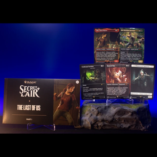 MTG Secret Lair x The Last of Us Part 1 Non-Foil English Sealed 5 Cards