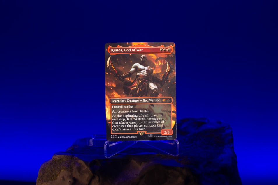 MTG Secret Lair x God of War Greek Saga Non-Foil English Sealed Kratos