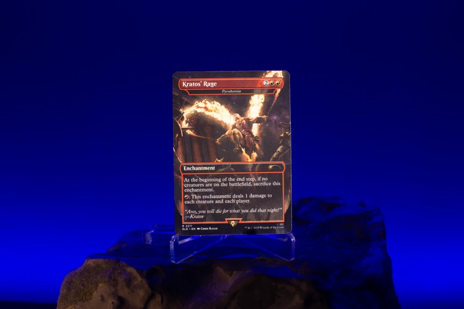 MTG Secret Lair x God of War Greek Saga Non-Foil English Sealed Kratos