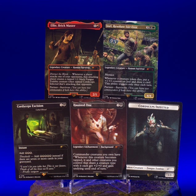 MTG Secret Lair x The Last of Us Part 1 Non-Foil English Sealed 5 Cards