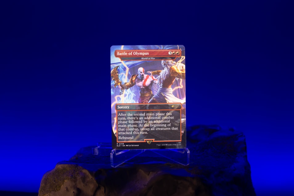 MTG Secret Lair x God of War Greek Saga Non-Foil English Sealed Kratos