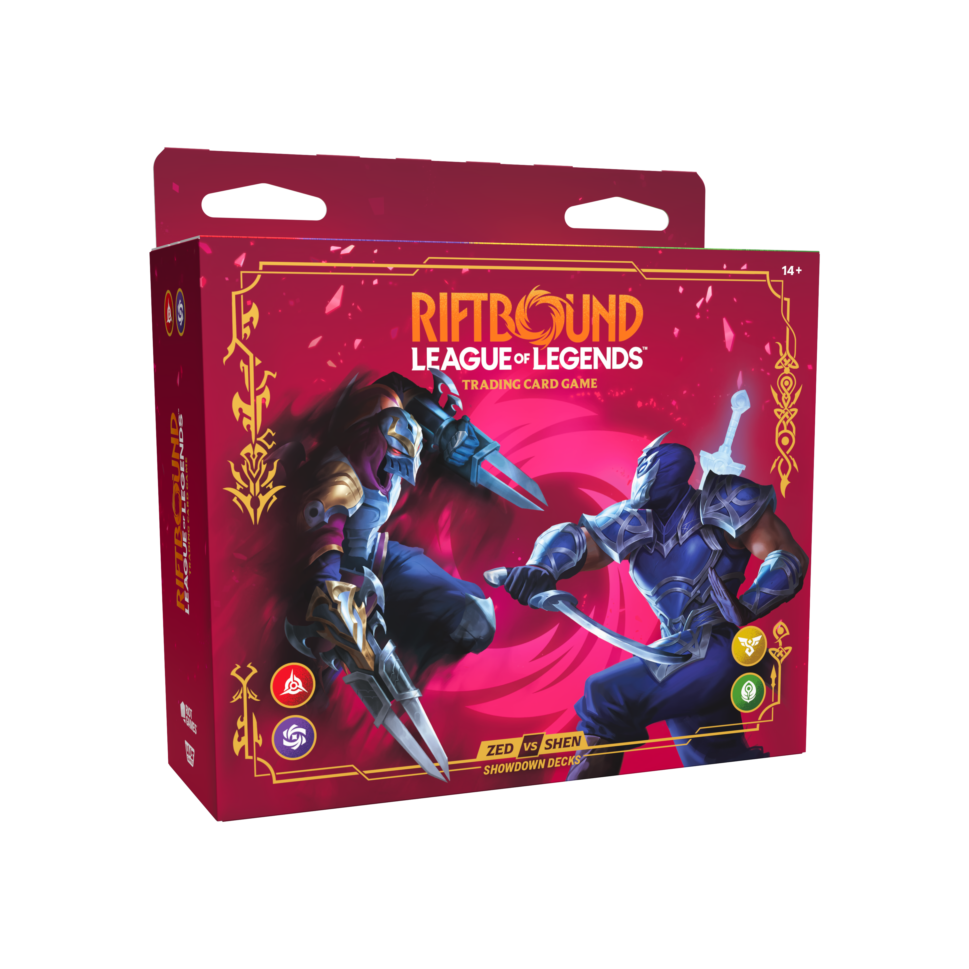 Riftbound: Vendetta Champion Deck Showdown Zed vs Shen — 4 decks sealed