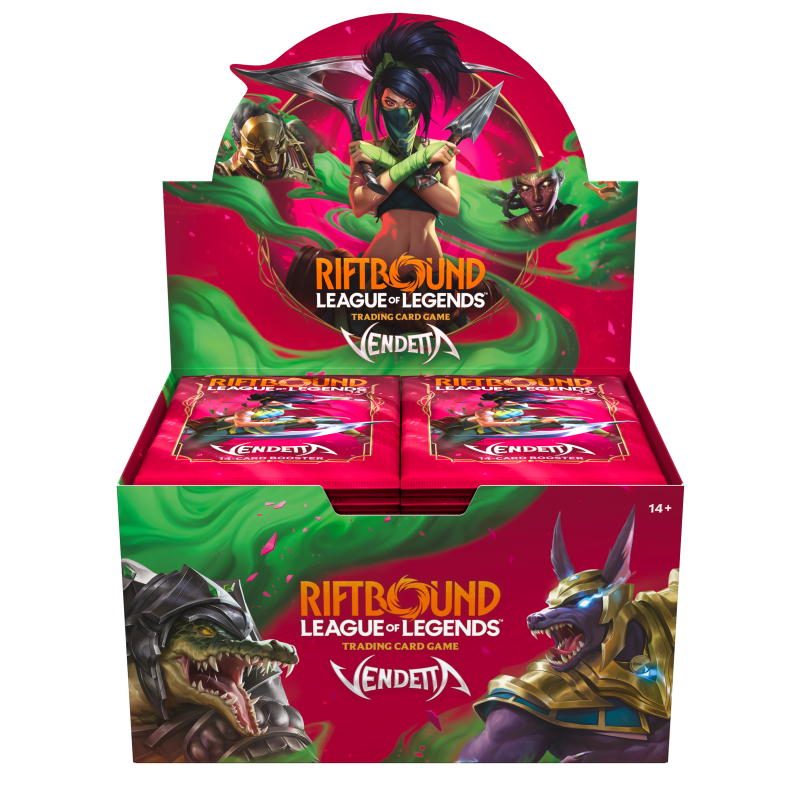Riftbound: Vendetta Booster Display — 24 boosters sealed