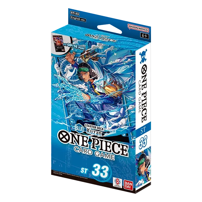 One Piece TCG ST-33 Starter Deck - BLUE Kuzan | English | Sealed - Magic Draw