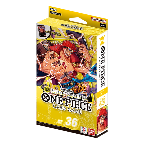 One Piece TCG ST-36 Starter Deck - YELLOW Eustass "Captain" Kid | English | Sealed