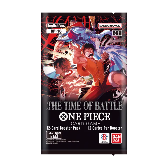 One Piece TCG OP-16 The Time of Battle - Booster Box (24 Packs) | English | Sealed - Magic Draw