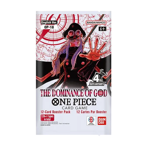 One Piece TCG OP-18 The Dominance of God - Booster Box (24 Packs)
