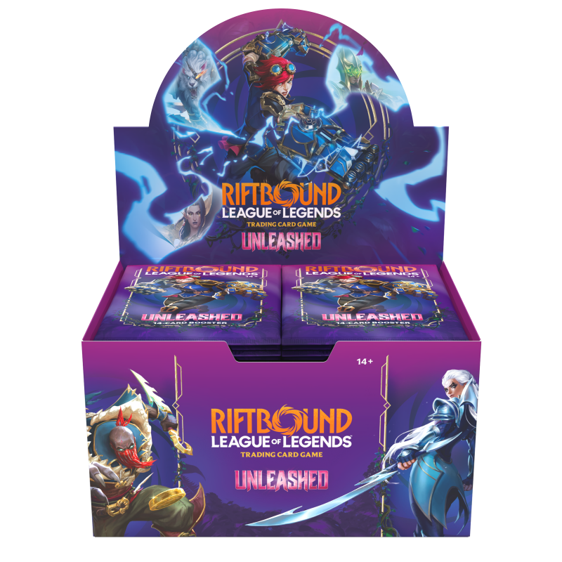 Riftbound Unleashed Booster Box 24 Packs English Sealed League of Legends TCG