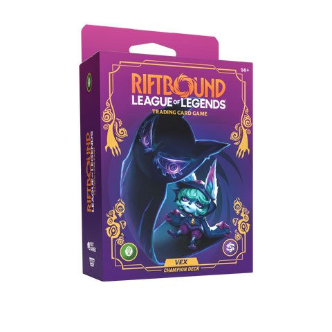 Riftbound Unleashed Champion Decks Vi and Vex English Sealed League of Legends TCG