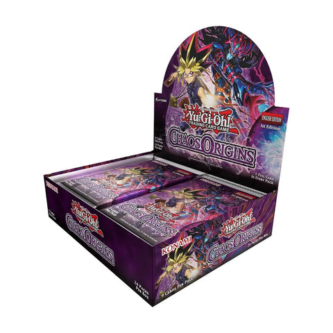 Yu-Gi-Oh! Chaos Origins Booster Display Box — 24 packs sealed
