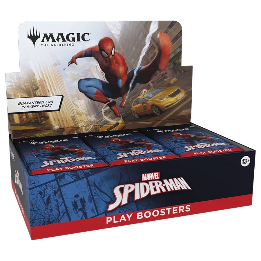 MTG Marvels Spider-Man Play Booster Box 30 Packs English Sealed