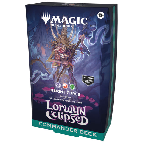 Lorwyn Eclipsed – Blight Curse Commander Deck - Magic Draw