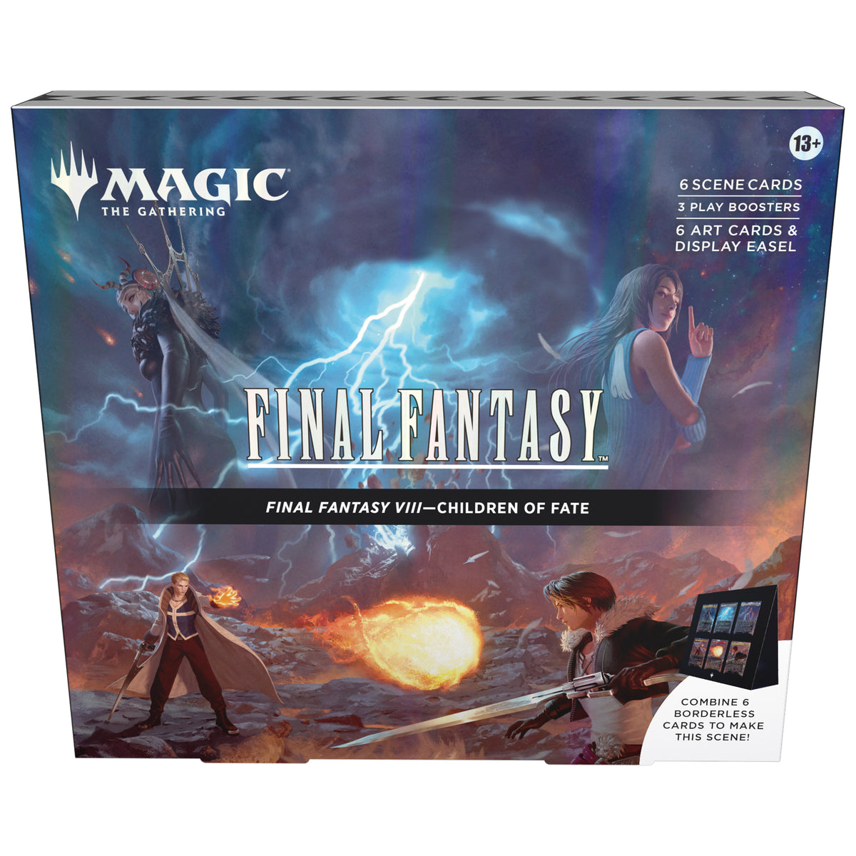 MTG Final Fantasy VIII Children of Fate Scene Box English Sealed 6 Foil Scene Cards