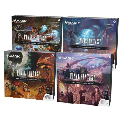 Magic: The Gathering: Final Fantasy - Set Scene Boxov (Vsi 4 Scene Boxi)