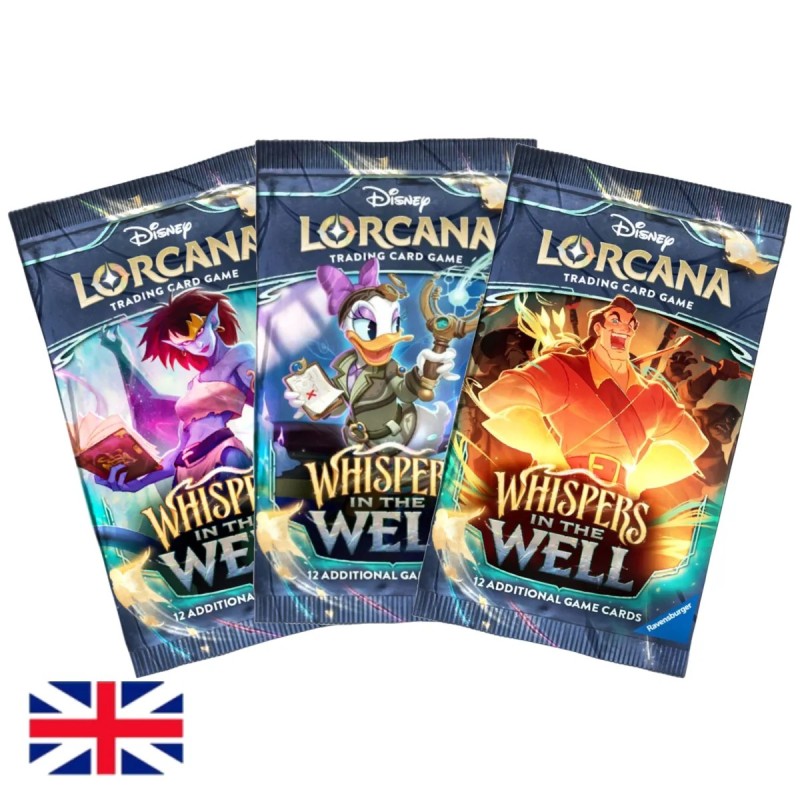 Disney Lorcana: Whispers in the Well Booster Pack - Magic Draw