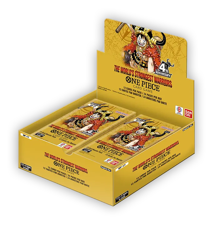 One Piece TCG OP-17 The World's Strongest Warriors - Booster Box (24 Packs) | English | Sealed - Magic Draw