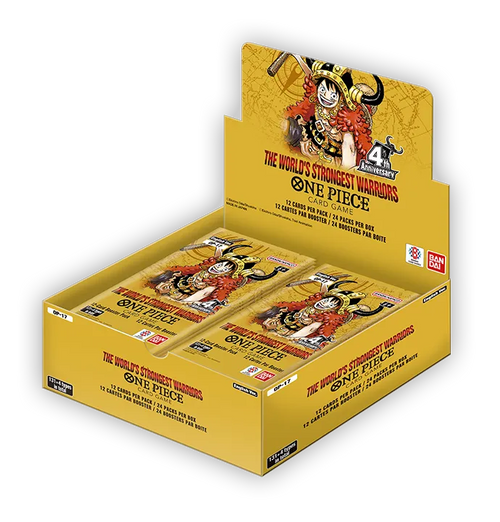 One Piece TCG OP-17 The World's Strongest Warriors - Booster Box (24 Packs) | English | Sealed