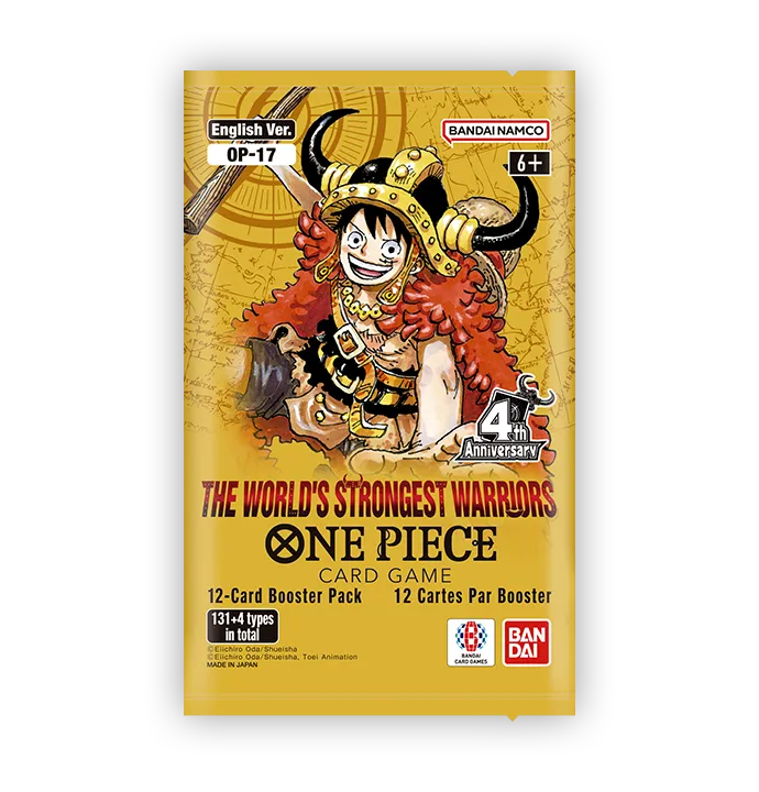 One Piece TCG OP-17 The World's Strongest Warriors - Booster Box (24 Packs) | English | Sealed - Magic Draw