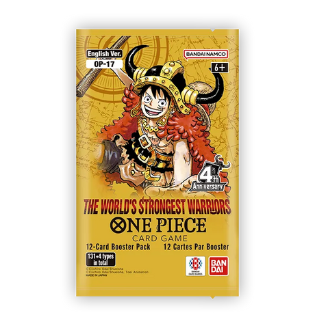 One Piece TCG OP-17 The World's Strongest Warriors - Booster Box (24 Packs) | English | Sealed - Magic Draw