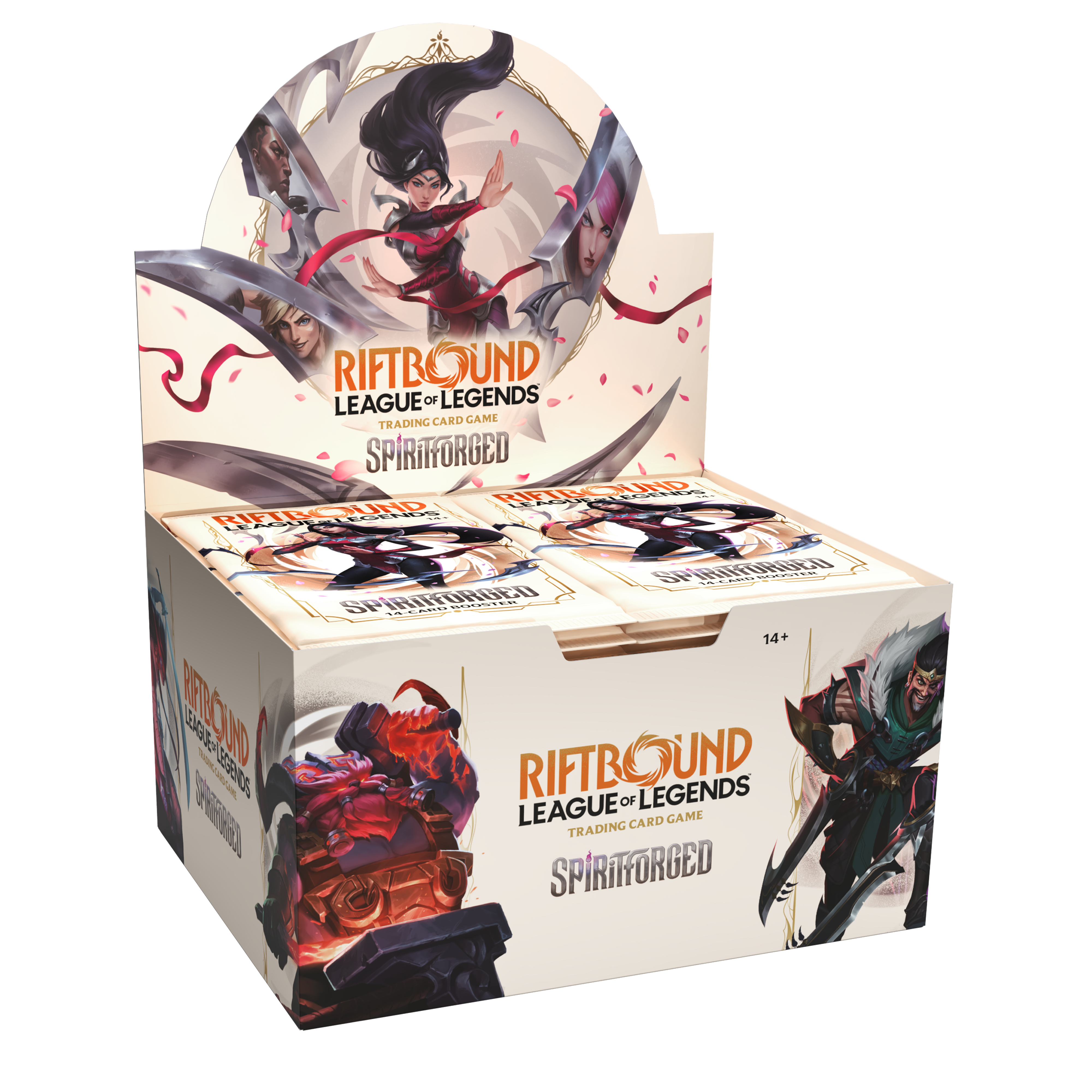 Riftbound: League of Legends TCG - Spiritforged Booster Display (24 Boosters) - Magic Draw