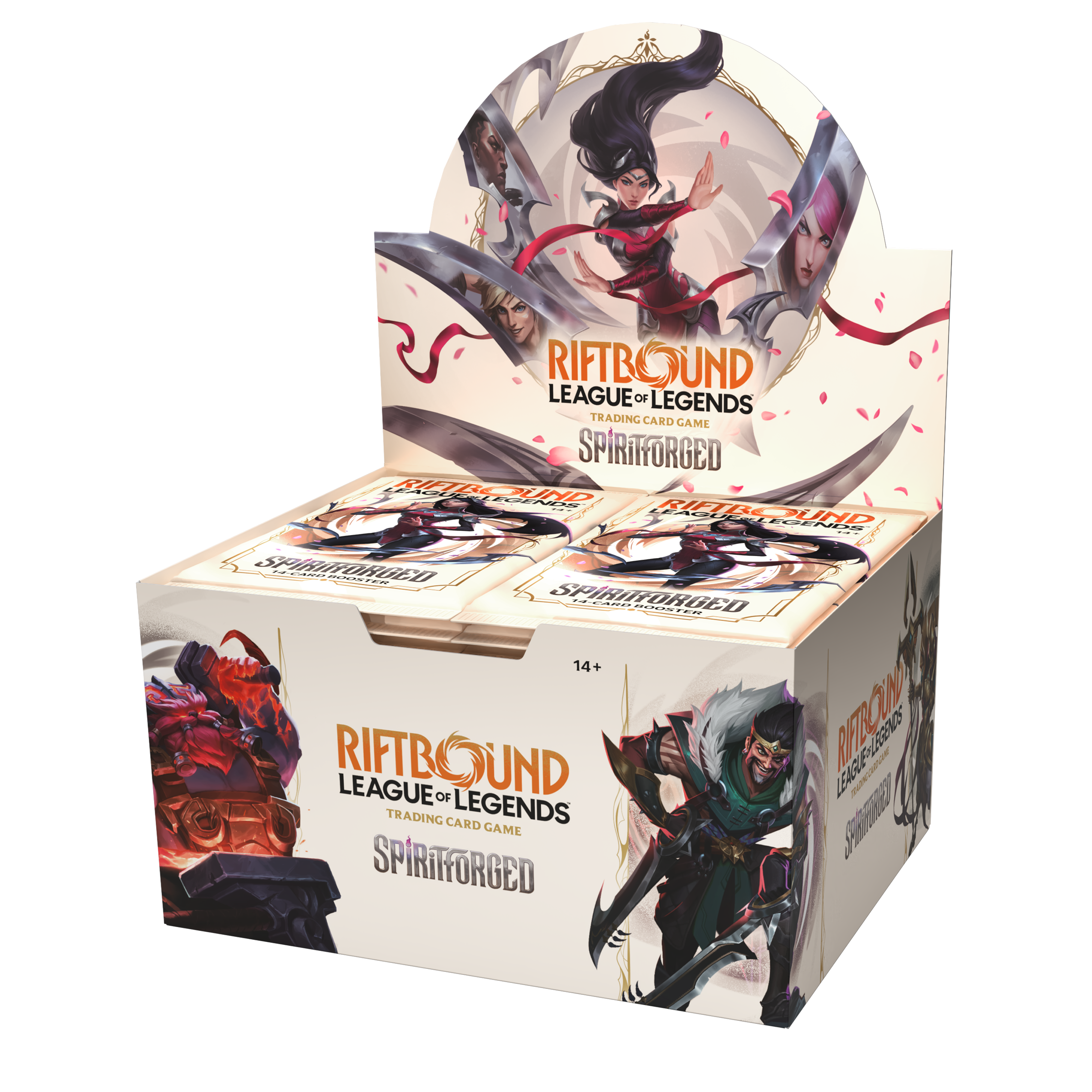 Riftbound: League of Legends TCG - Spiritforged Booster Display (24 Boosters) - Magic Draw