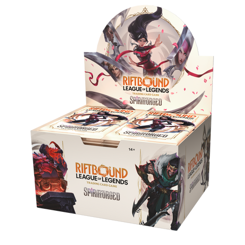 Riftbound: League of Legends TCG - Spiritforged Booster Display (24 Boosters) - Magic Draw
