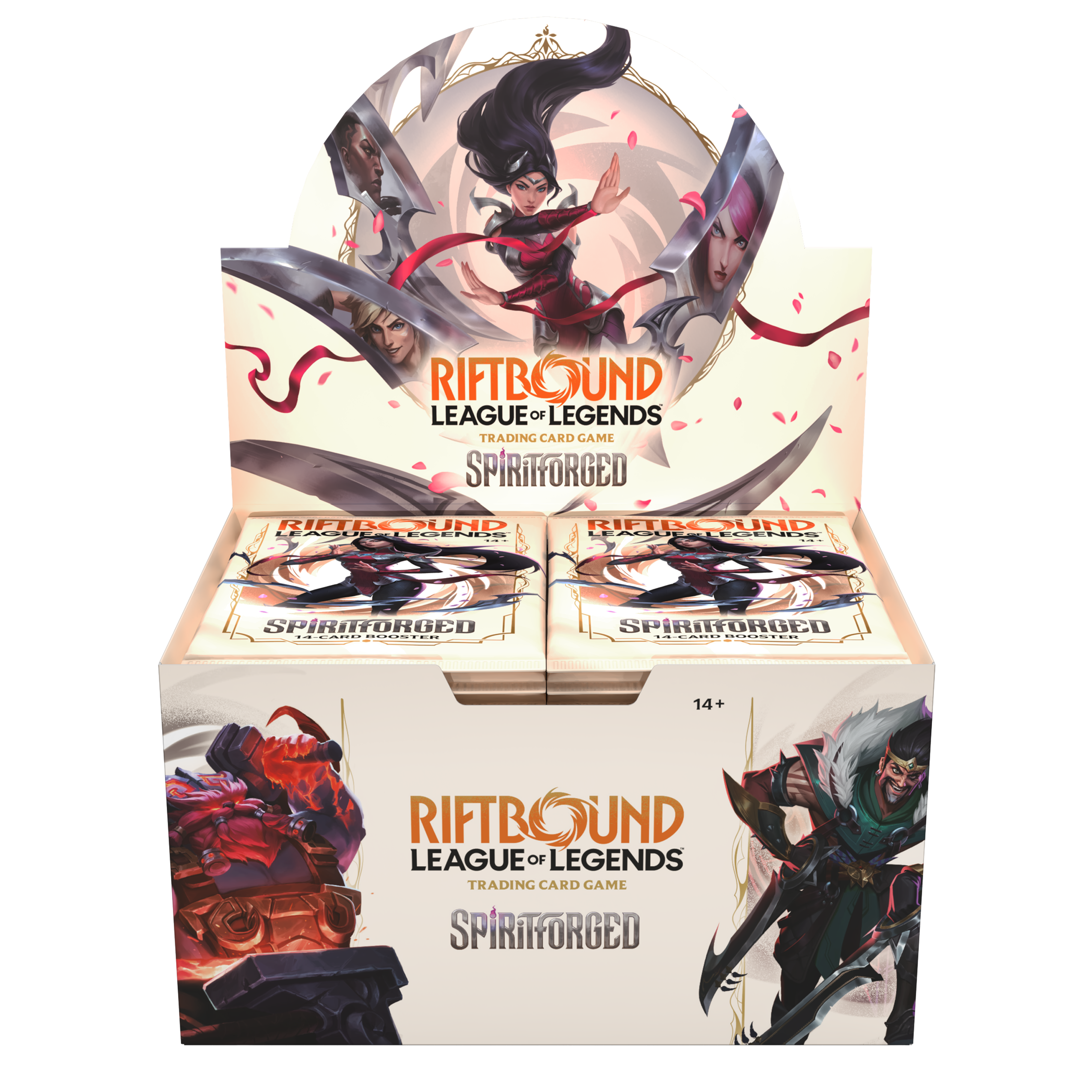 Riftbound Spiritforged Booster Box 24 Packs English Sealed League of Legends TCG