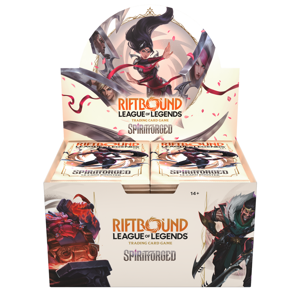 Riftbound Spiritforged Booster Box 24 Packs English Sealed League of Legends TCG