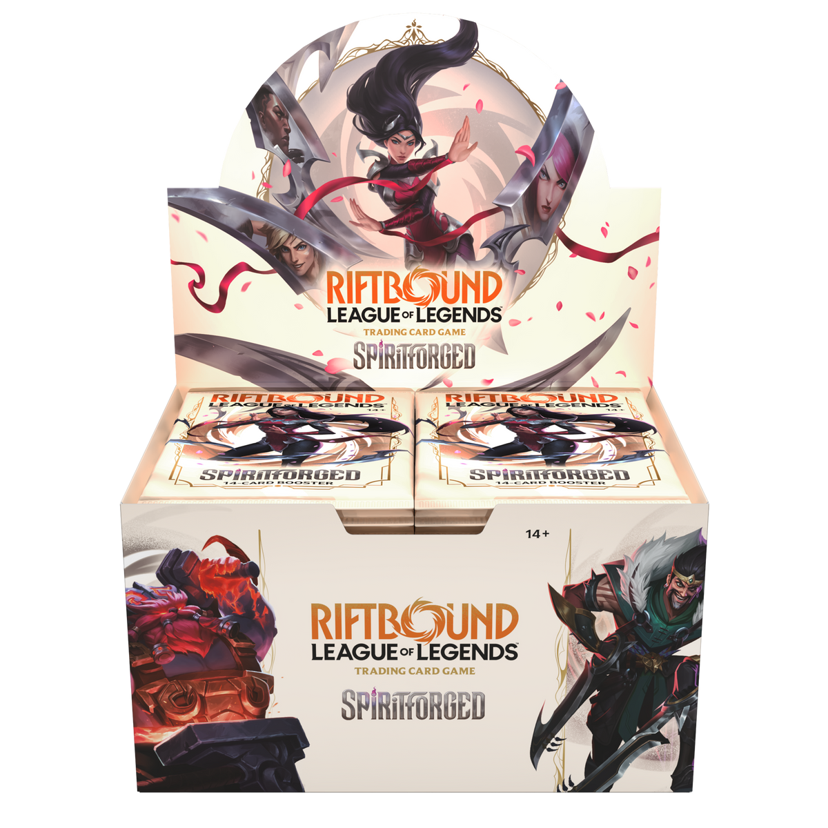Riftbound Spiritforged Booster Box 24 Packs English Sealed League of Legends TCG