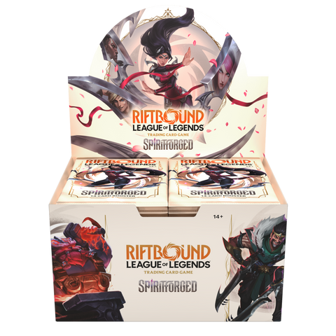 Riftbound Spiritforged Booster Box 24 Packs English Sealed League of Legends TCG