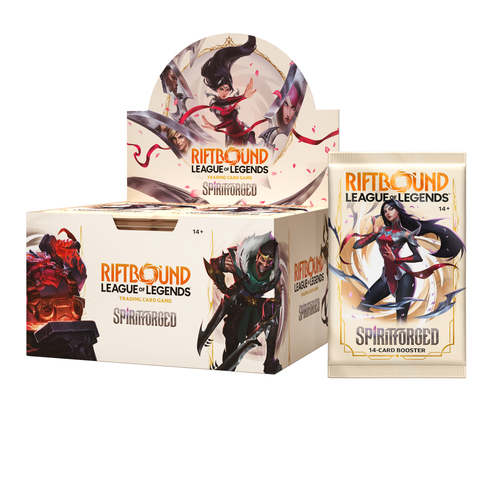 Riftbound Spiritforged Booster Box 24 Packs English Sealed League of Legends TCG