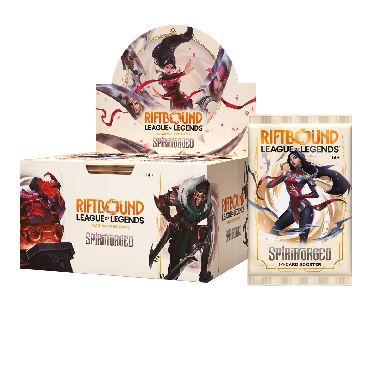 Riftbound Spiritforged Booster Box 24 Packs English Sealed League of Legends TCG
