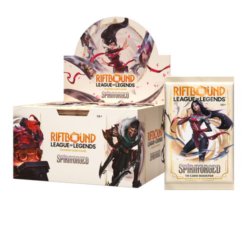 Riftbound: Spiritforged Booster Box – 24 Packs | English | Sealed