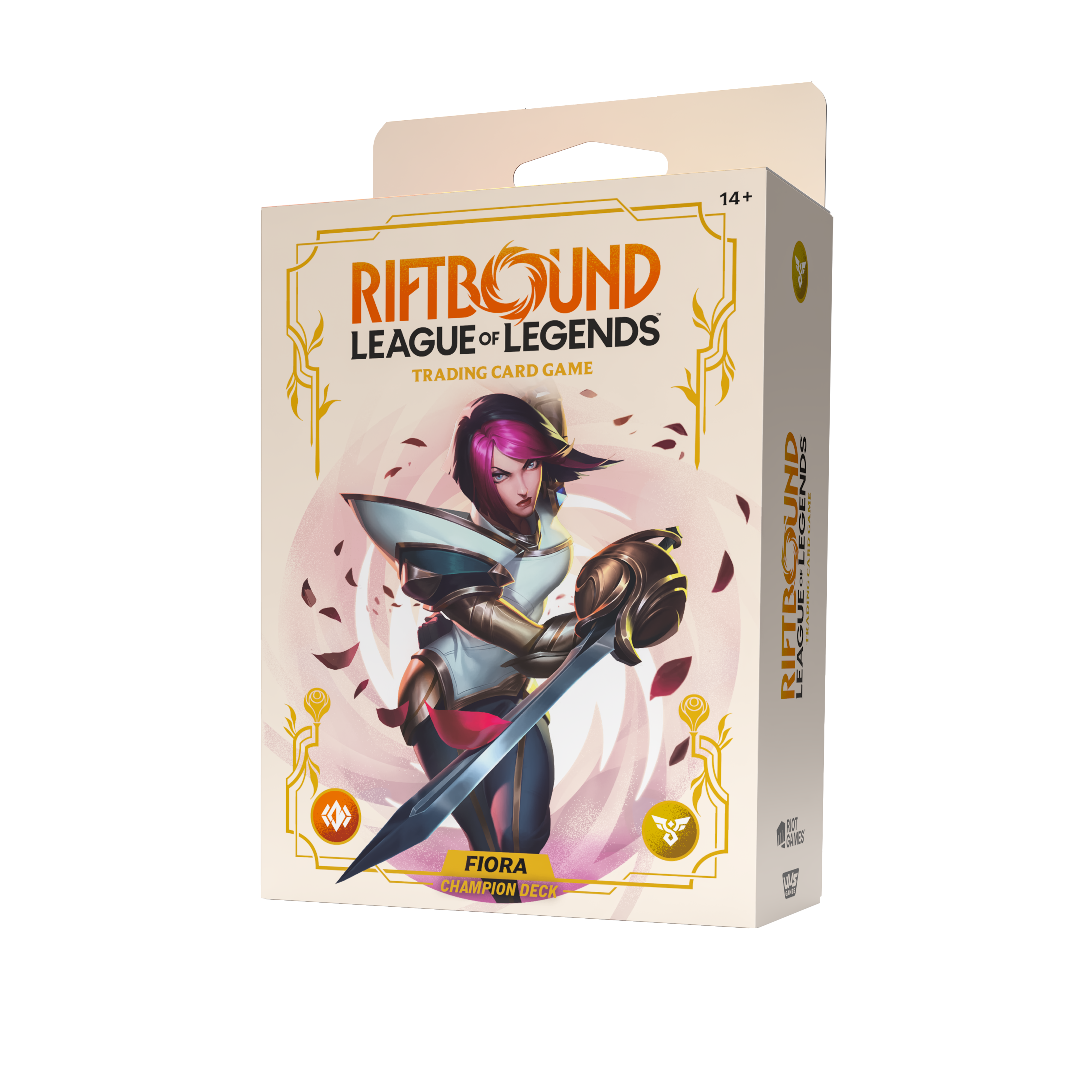 Riftbound Spiritforged Champion Decks Fiora Rumble English Sealed League of Legends TCG