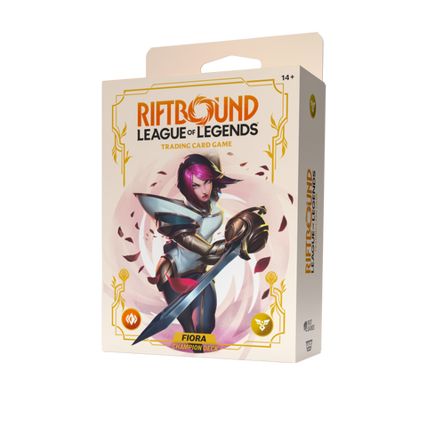 Riftbound Spiritforged Champion Decks Fiora Rumble English Sealed League of Legends TCG