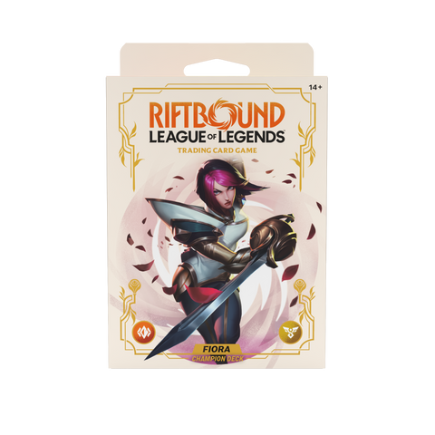 Riftbound: League of Legends TCG - Spiritforged Champion Deck: Fiora Display - Magic Draw